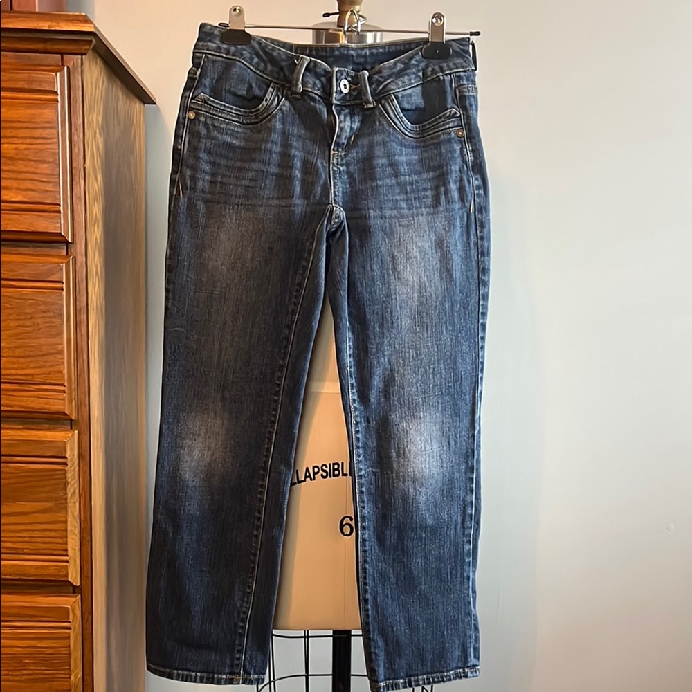 Simply Vera Vera Wang Blue Capri Jeans